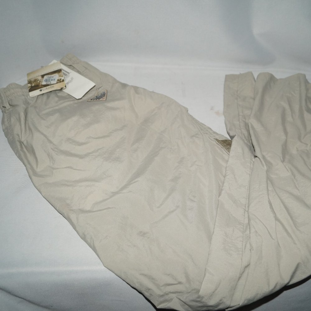 Columbia PFG Sportswear Pants Men's XL FM8930-160 Elastic Draw String Fishing